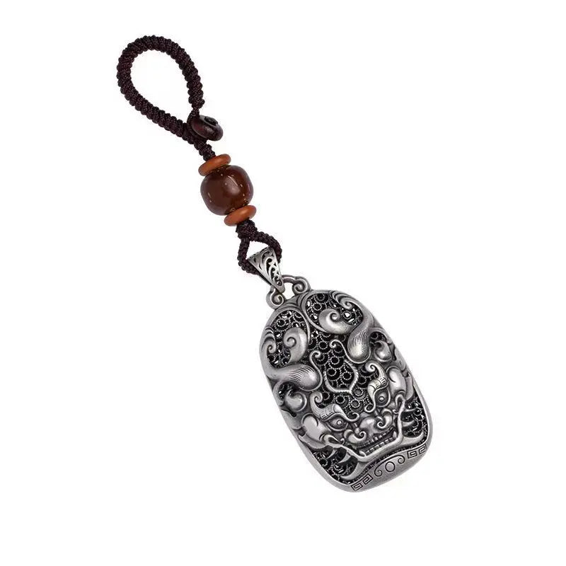Lucky Pixiu Amulet Keychain