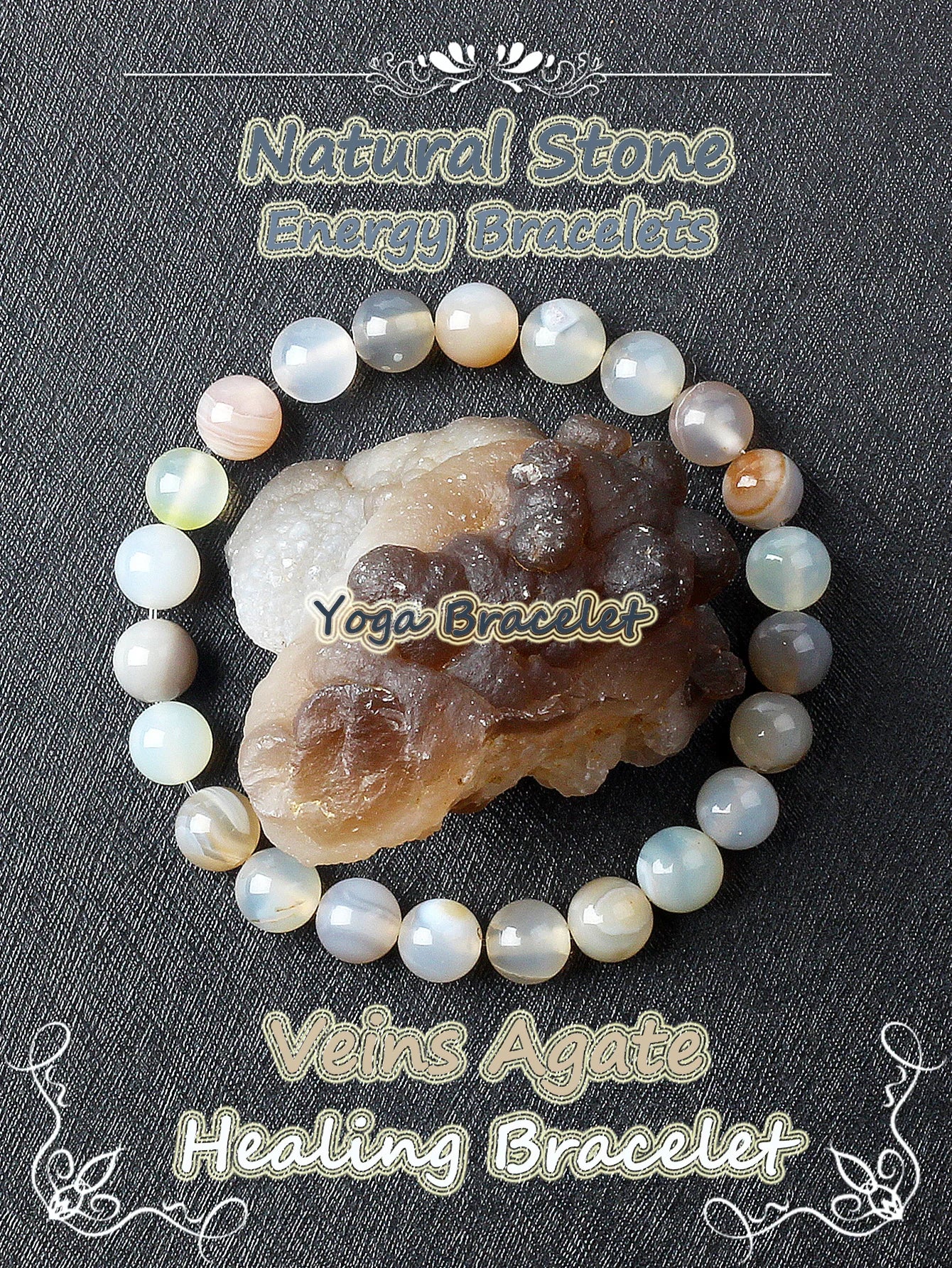 Amethyst Bead Bracelet