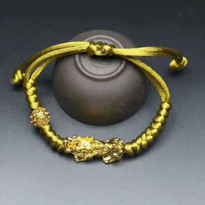 Feng Shui Five Elements Pixiu Wealth Bracelet