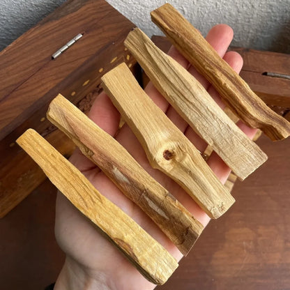 Natural Palo Santo Holy Wood Stick Set