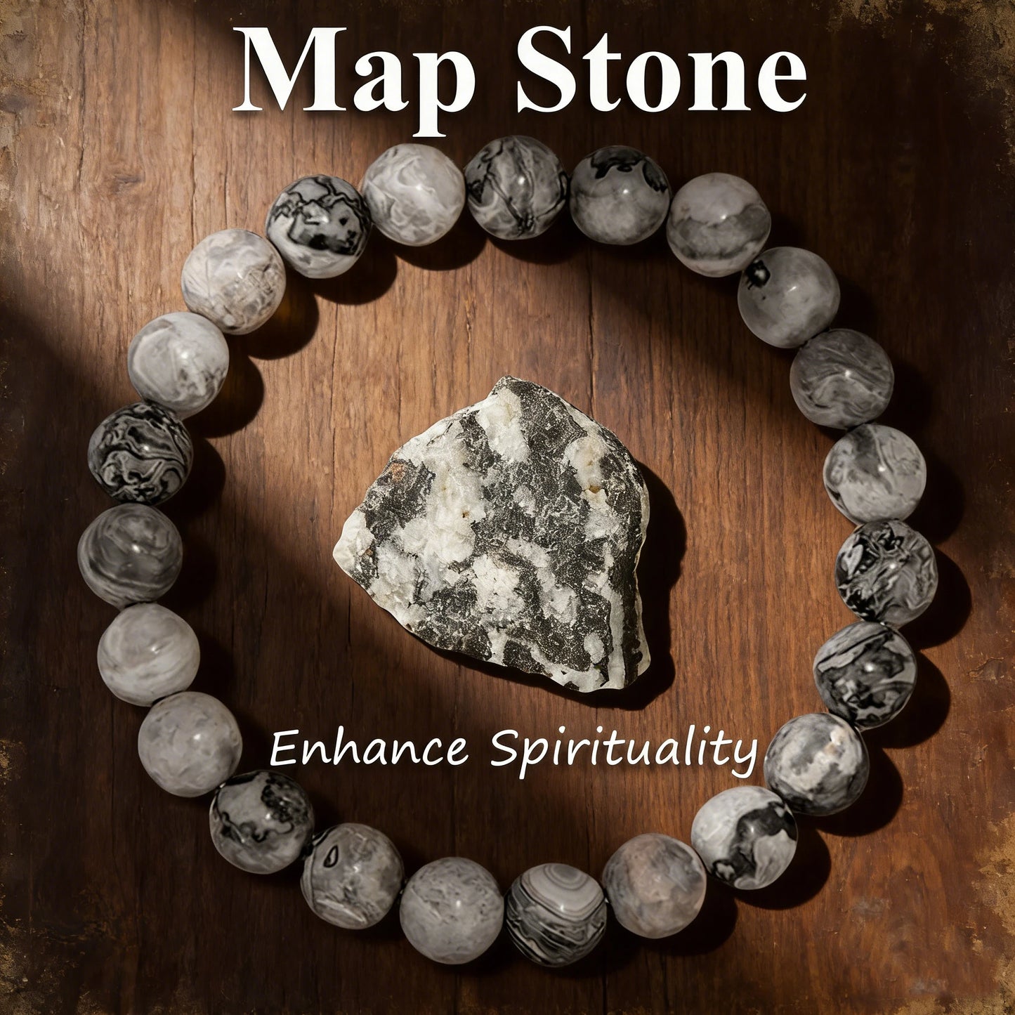 Natural Sodalite Stone Beaded Bracelet