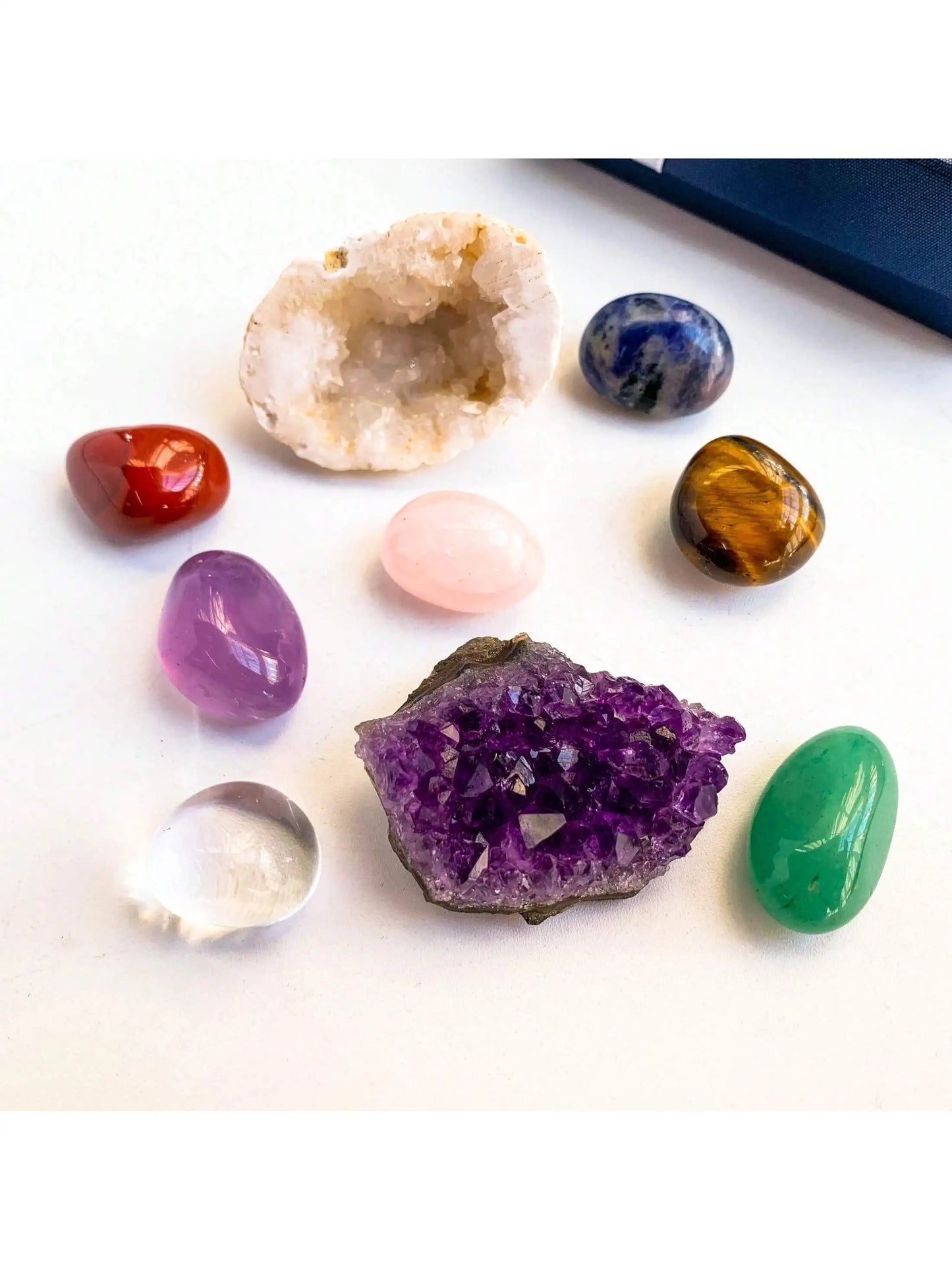 Natural Crystal Chakra & Healing Set