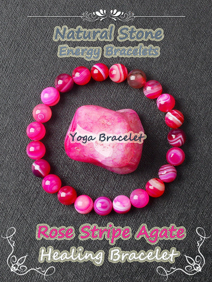 Amethyst Bead Bracelet