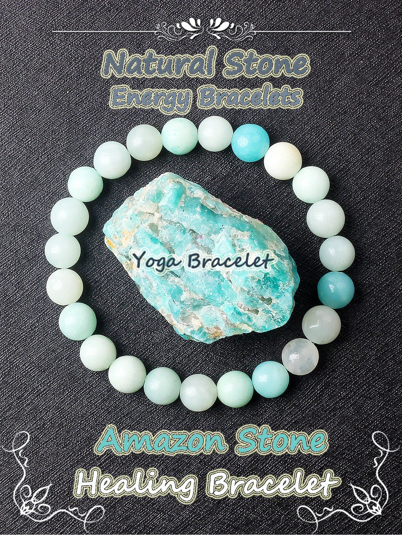 Amethyst Bead Bracelet
