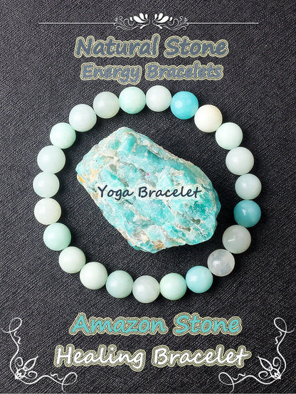 Amethyst Bead Bracelet