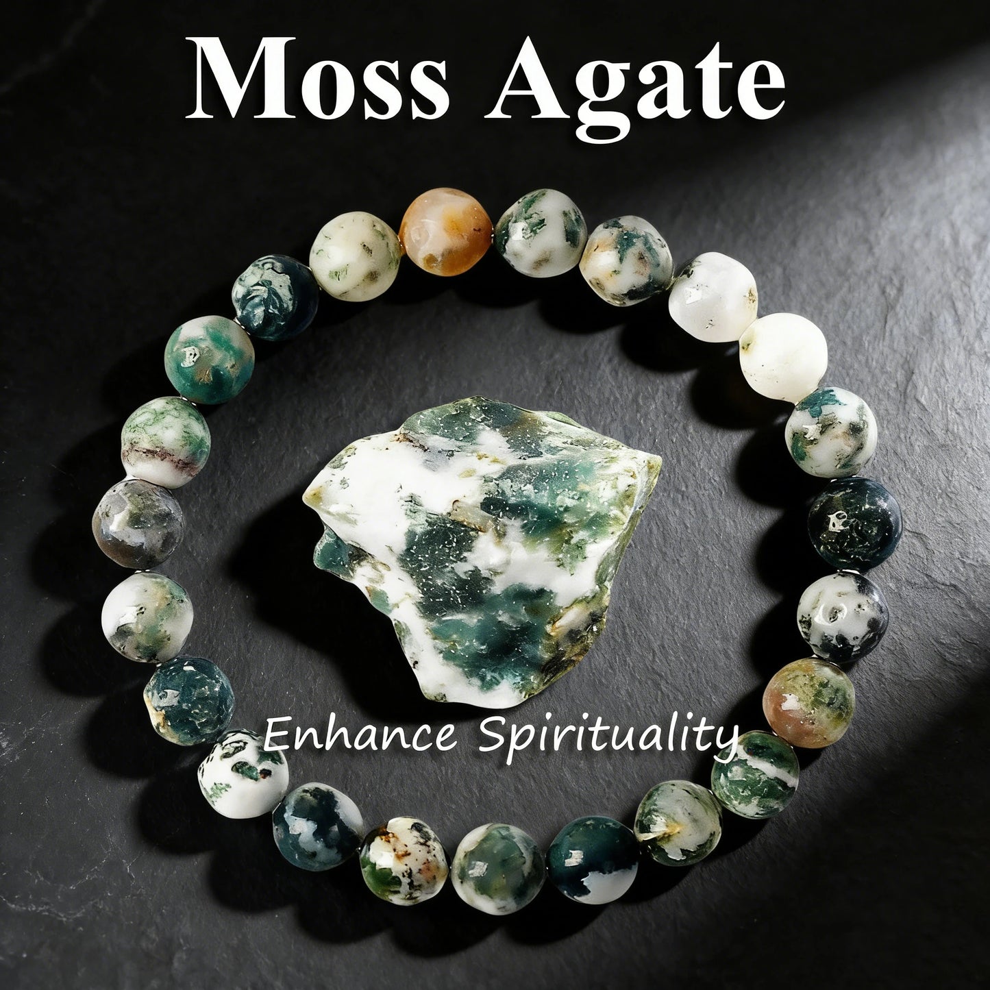 Natural Sodalite Stone Beaded Bracelet