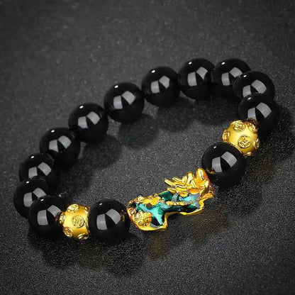 Feng Shui Five Elements Pixiu Wealth Bracelet