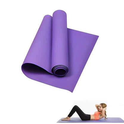 1pc 4mm Thick EVA Yoga Mat