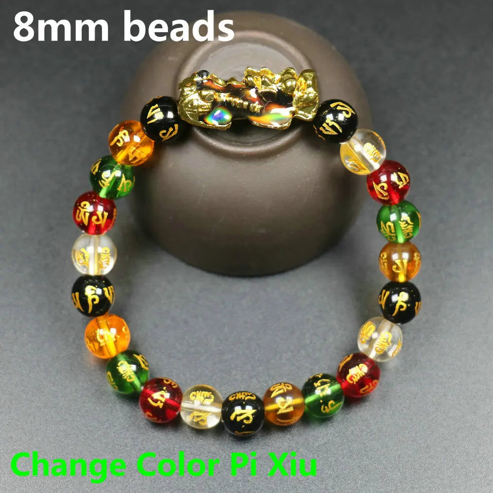 Feng Shui Five Elements Pixiu Wealth Bracelet