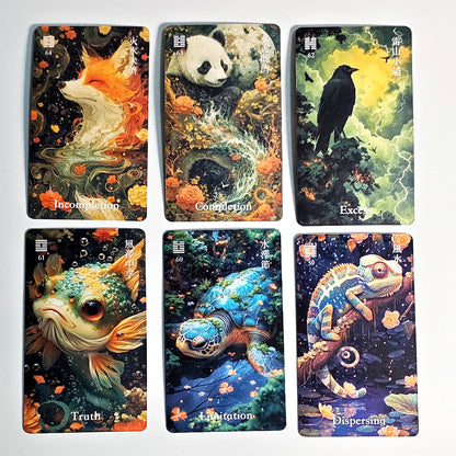 I-Ching Oracle Dragon Deck (64-Card Set)