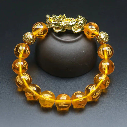 Feng Shui Five Elements Pixiu Wealth Bracelet