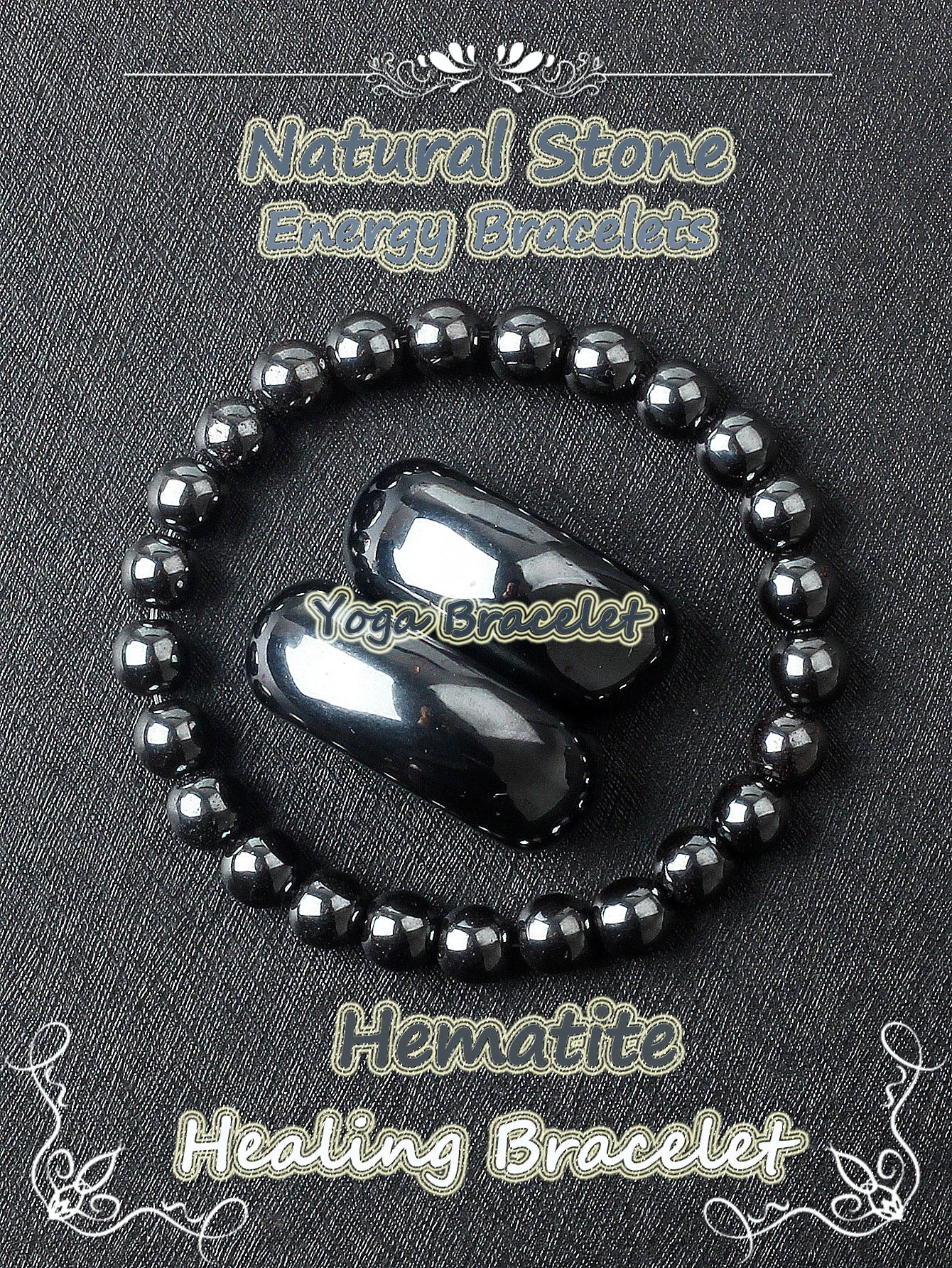 Amethyst Bead Bracelet