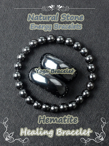 Amethyst Bead Bracelet