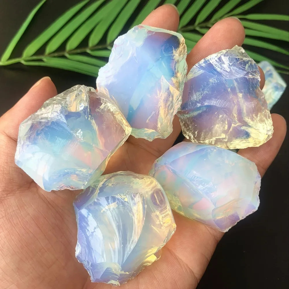 700g Natural Raw Opal Quartz Crystal