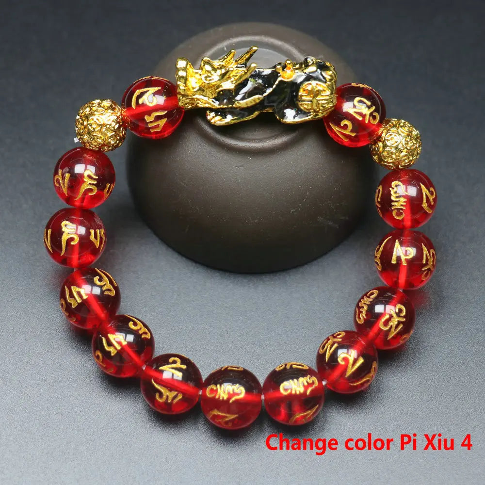 Feng Shui Five Elements Pixiu Wealth Bracelet