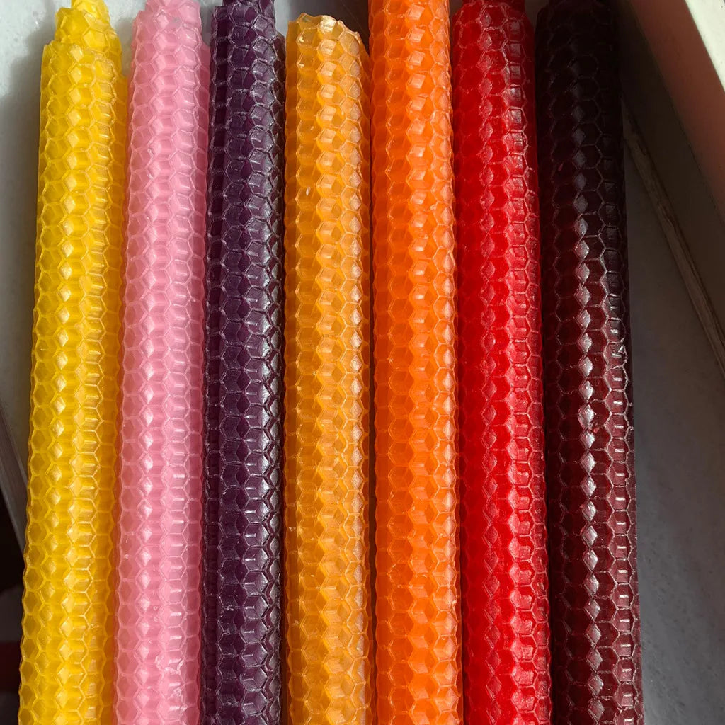 20 x 20cm Multi-Color Craft Beeswax Sheet Set