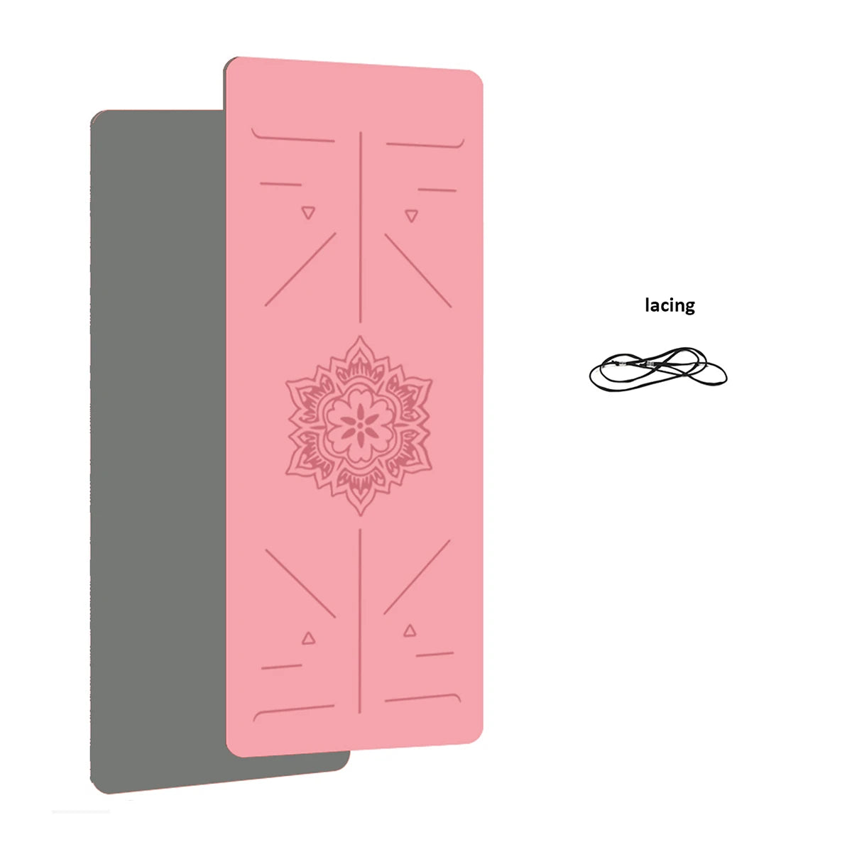 Eco-Friendly Anti-Slip Yoga and Pilates Fitness Mat