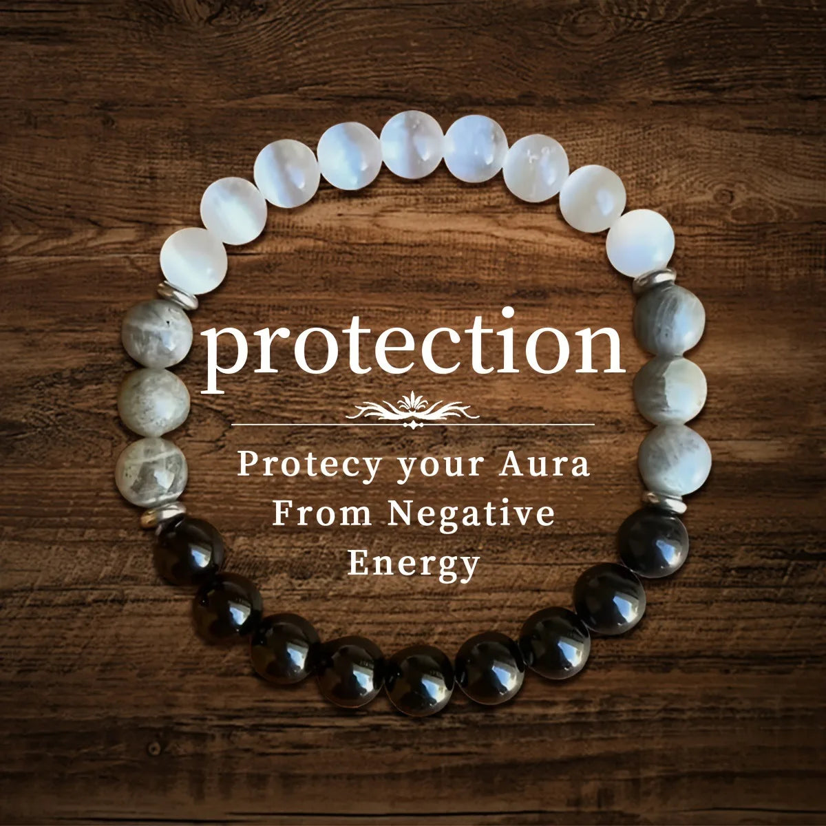 Natural Stone Symbolic Beaded Bracelet Collection