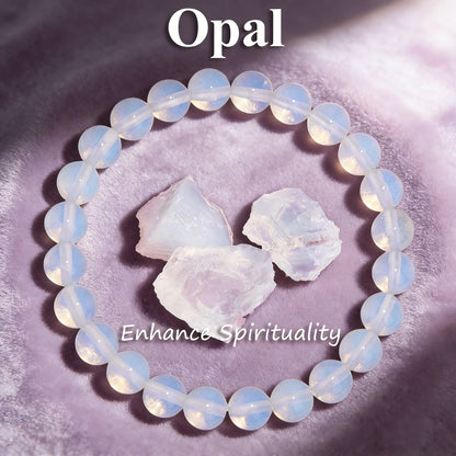 Natural Sodalite Stone Beaded Bracelet