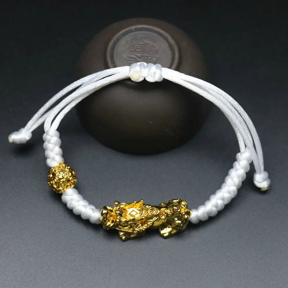Feng Shui Five Elements Pixiu Wealth Bracelet
