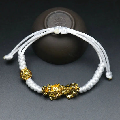 Feng Shui Five Elements Pixiu Wealth Bracelet