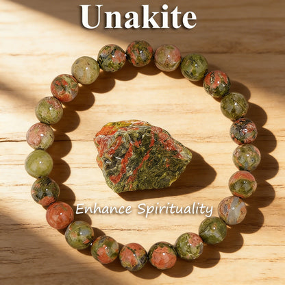 Natural Sodalite Stone Beaded Bracelet