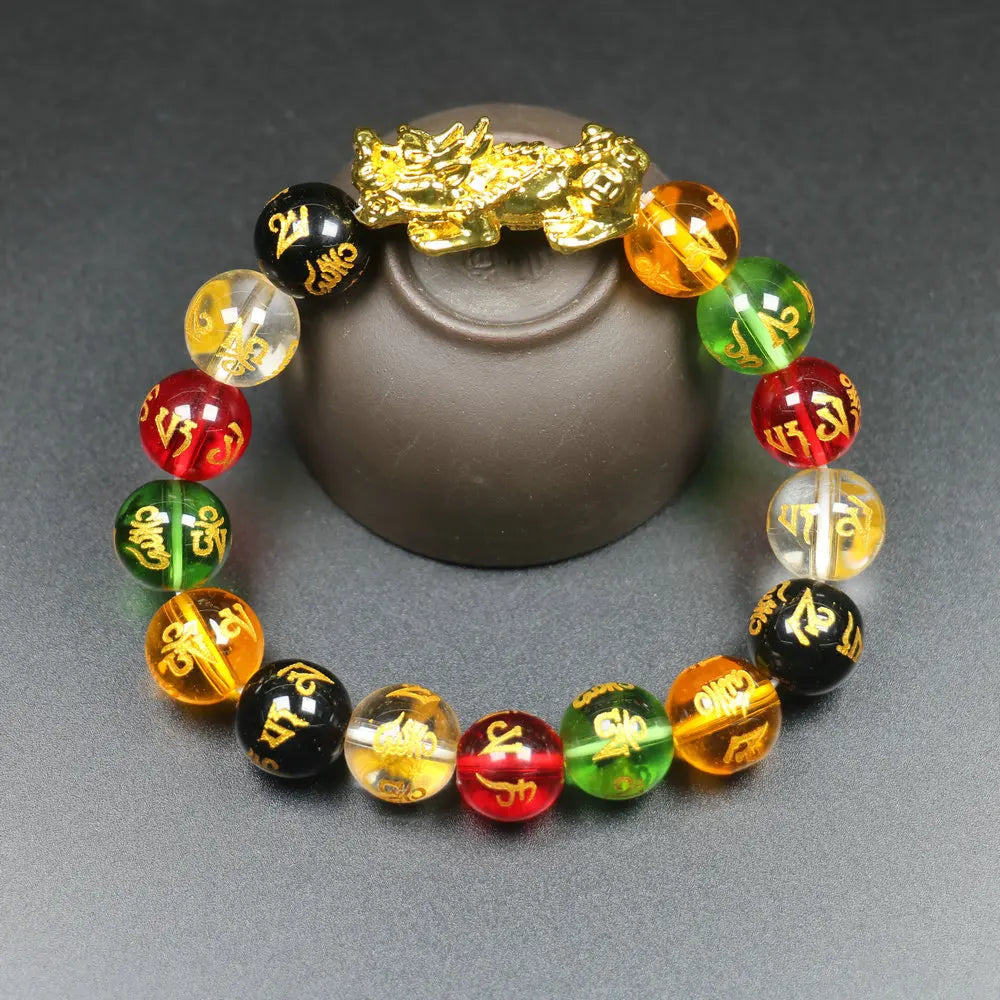 Feng Shui Five Elements Pixiu Wealth Bracelet
