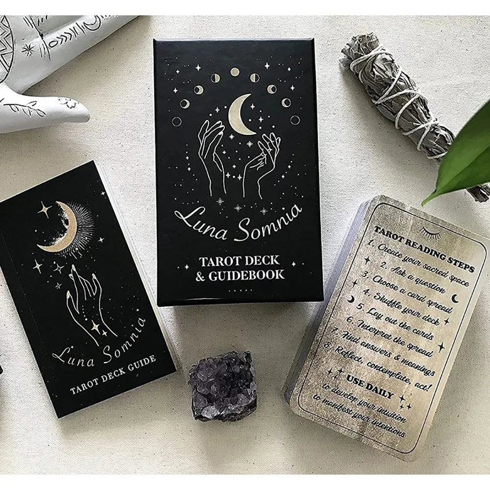 Luna Somnia Tarot Deck (78-Card Set)