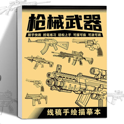 Anime Character Line Art Drawing Book