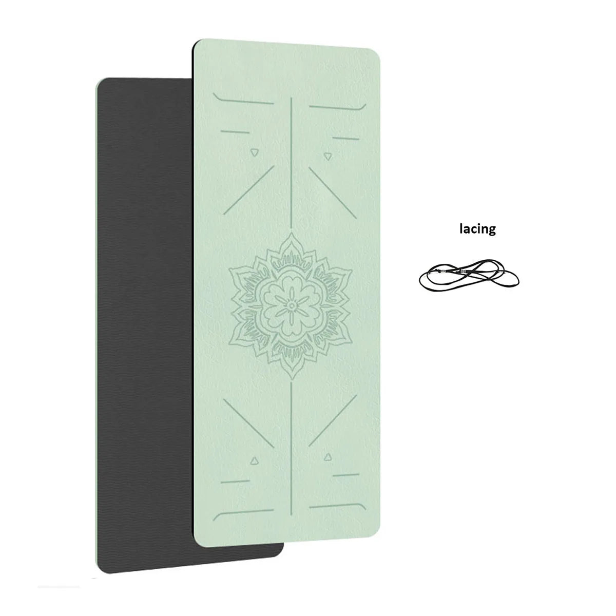Eco-Friendly Anti-Slip Yoga and Pilates Fitness Mat