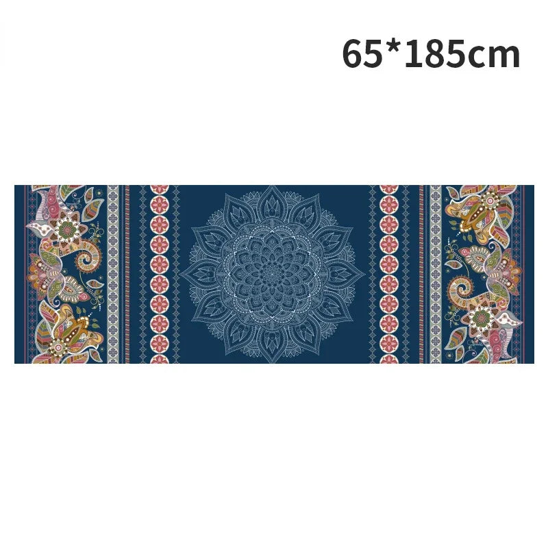 Printed Hot Yoga Mat Towel (185 x 63 cm)