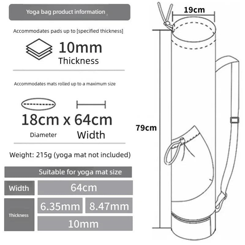 Multi-Functional Waterproof Sports Yoga Mat Storage Bag
