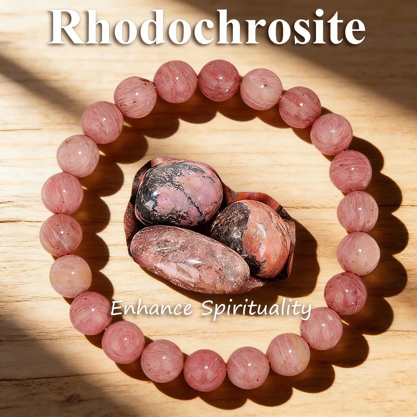 Natural Sodalite Stone Beaded Bracelet