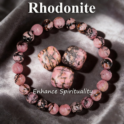 Natural Sodalite Stone Beaded Bracelet