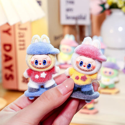 Bestseller Flocked Little Witch Cute Mini Figurines Trendy Blind Box Blind Bag DIY Desktop Decor Ornaments Car Decoration