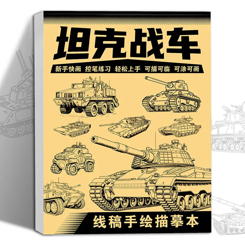 Anime Character Line Art Drawing Book