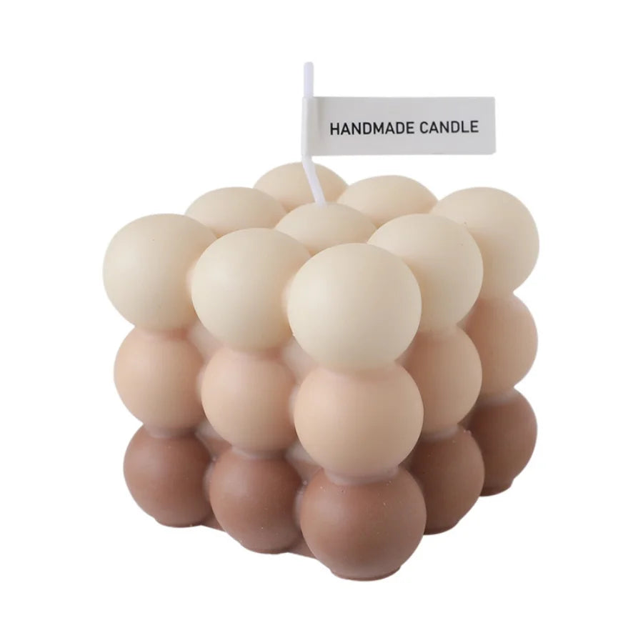 1pc Creative Ball-Shaped Soy Wax Magic Cube Aromatherapy Candle