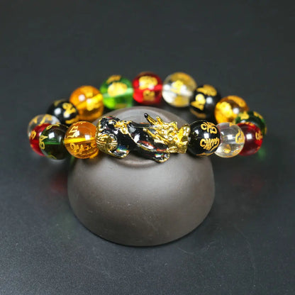 Feng Shui Five Elements Pixiu Wealth Bracelet