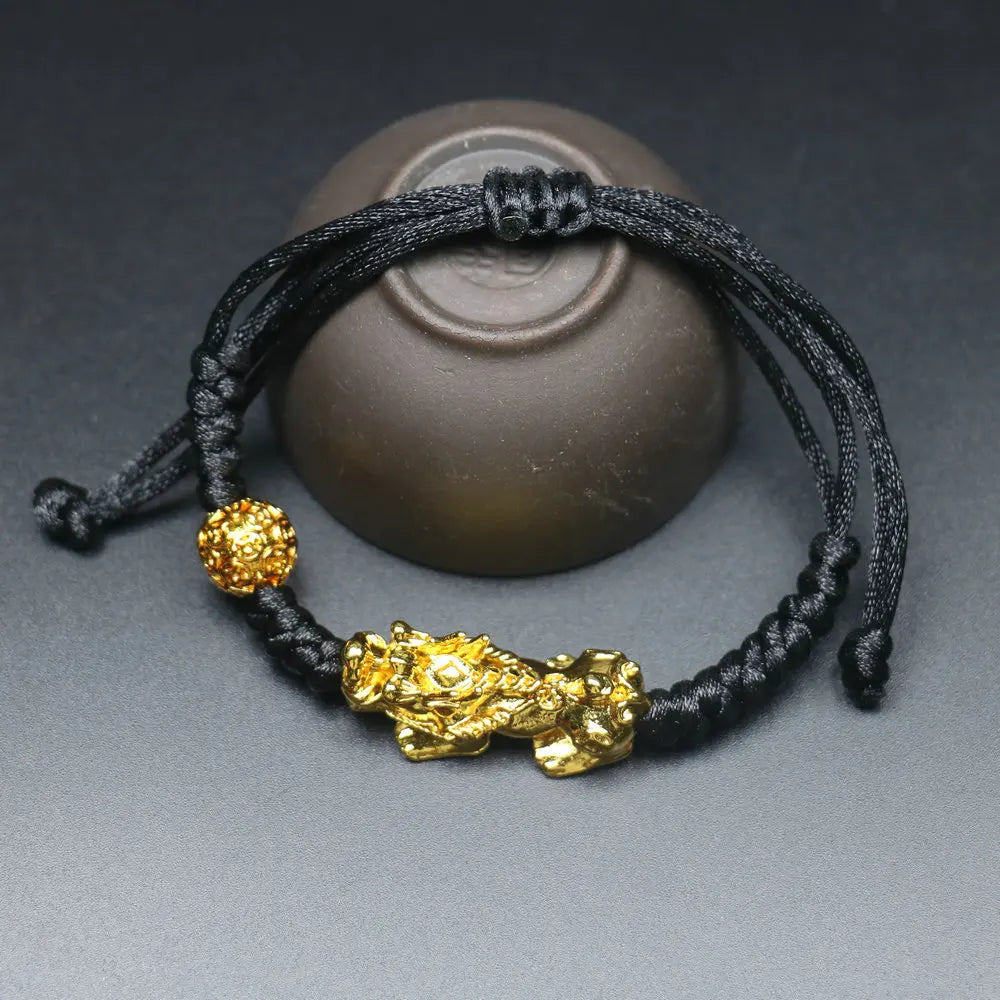 Feng Shui Five Elements Pixiu Wealth Bracelet