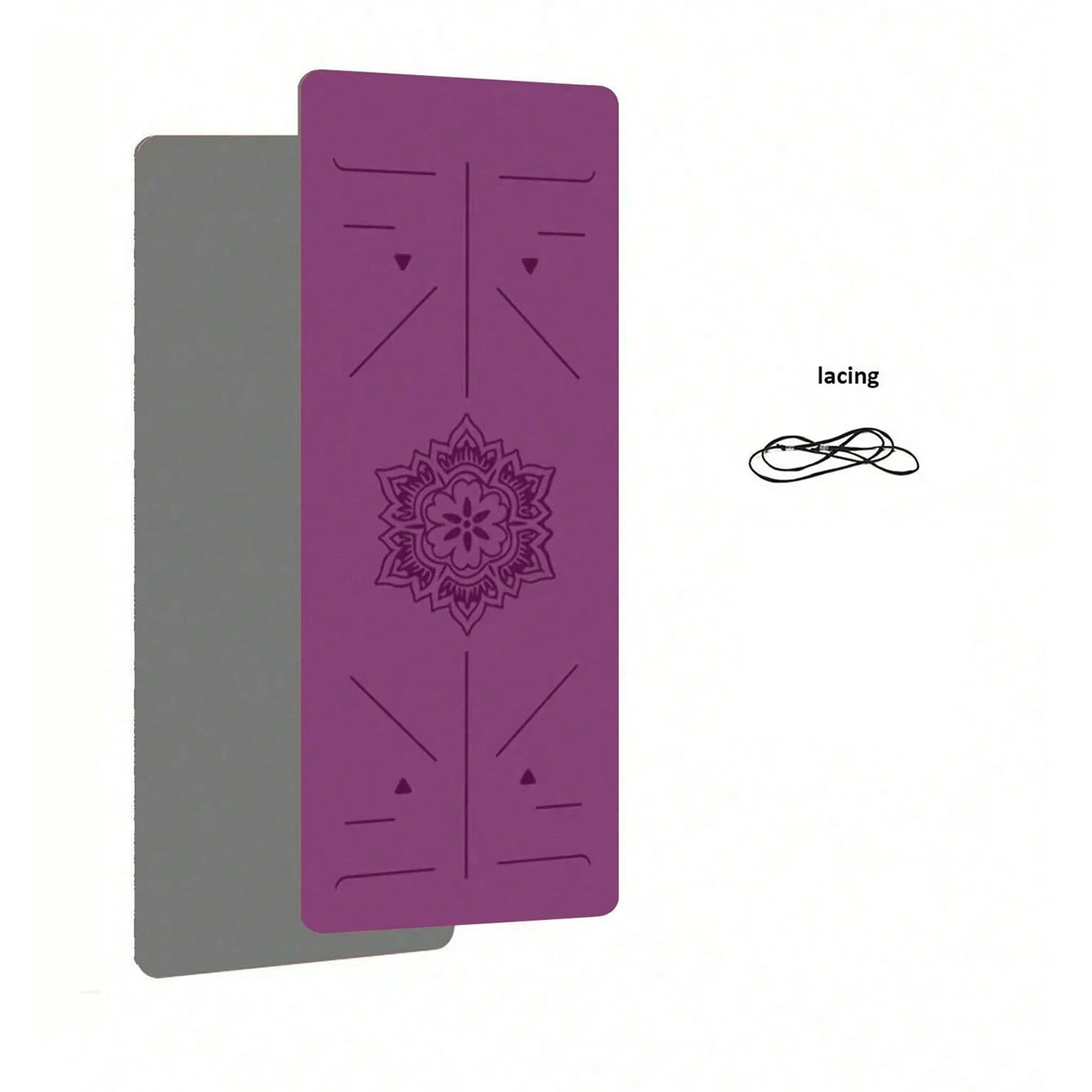 Eco-Friendly Anti-Slip Yoga and Pilates Fitness Mat