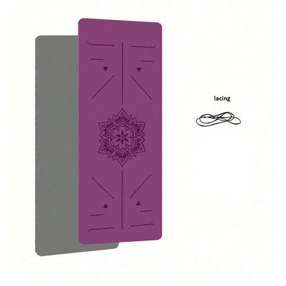 Eco-Friendly Anti-Slip Yoga and Pilates Fitness Mat