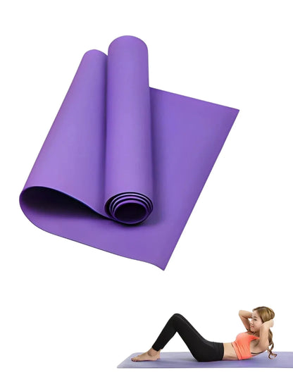 1pc 4mm Thick EVA Yoga Mat