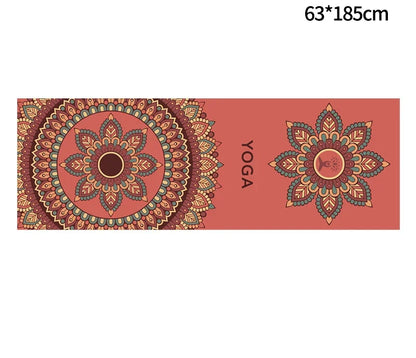 Printed Hot Yoga Mat Towel (185 x 63 cm)