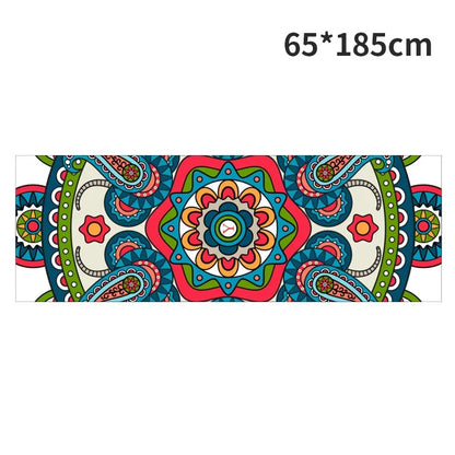 Printed Hot Yoga Mat Towel (185 x 63 cm)