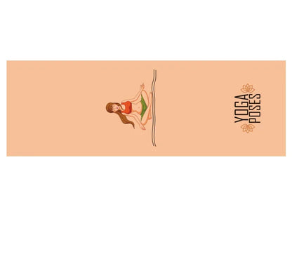 Printed Hot Yoga Mat Towel (185 x 63 cm)
