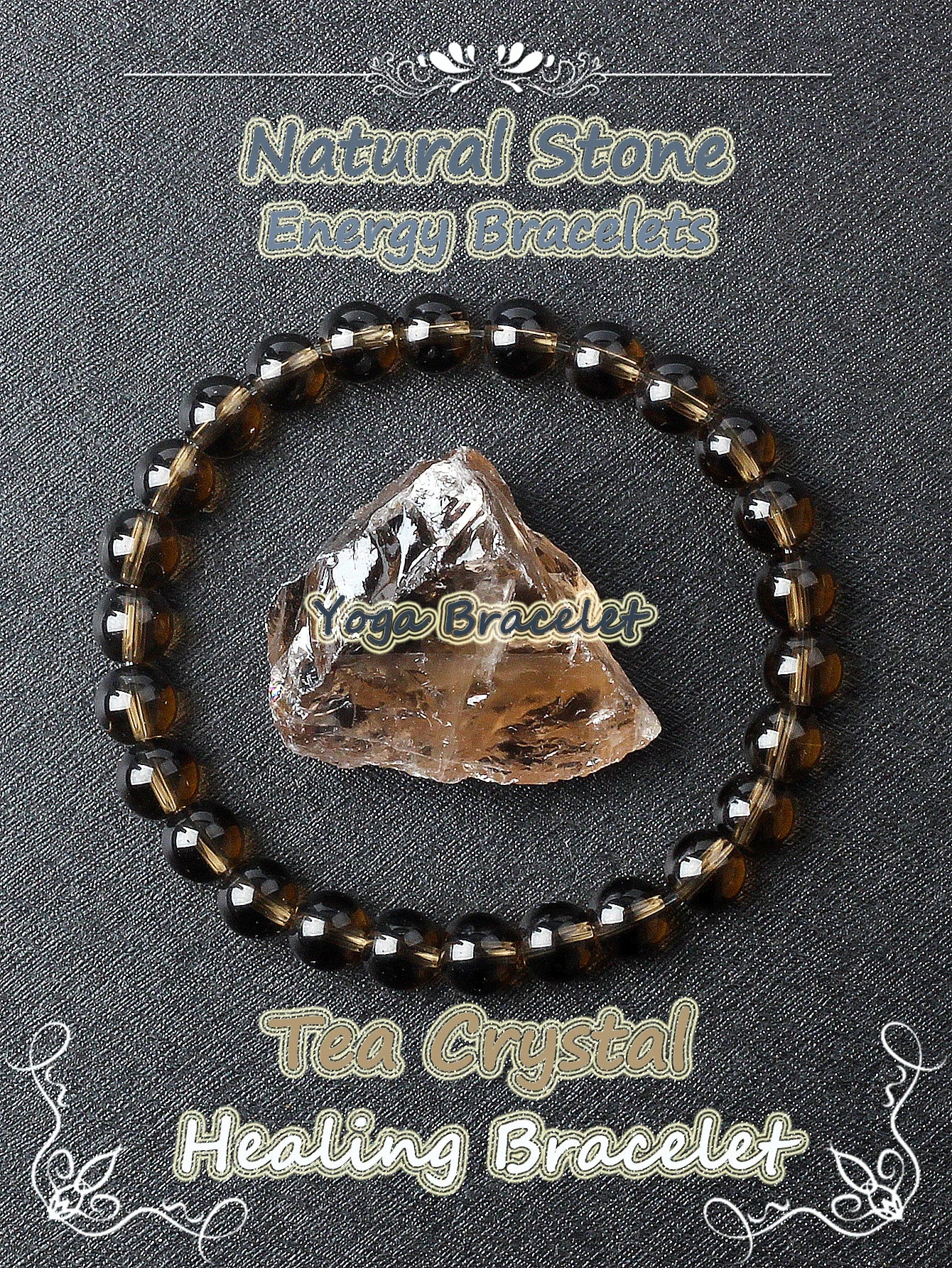 Amethyst Bead Bracelet