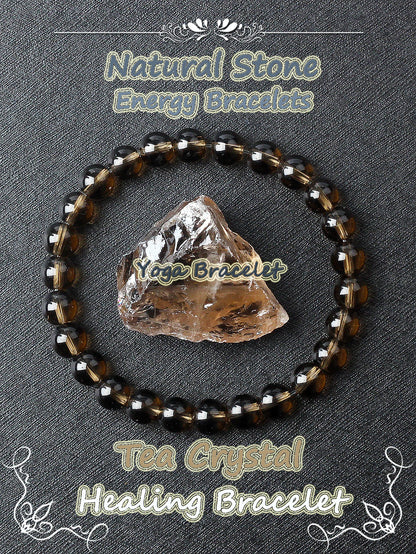 Amethyst Bead Bracelet