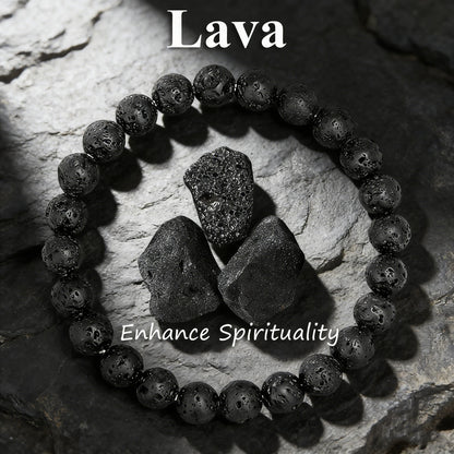 Natural Sodalite Stone Beaded Bracelet