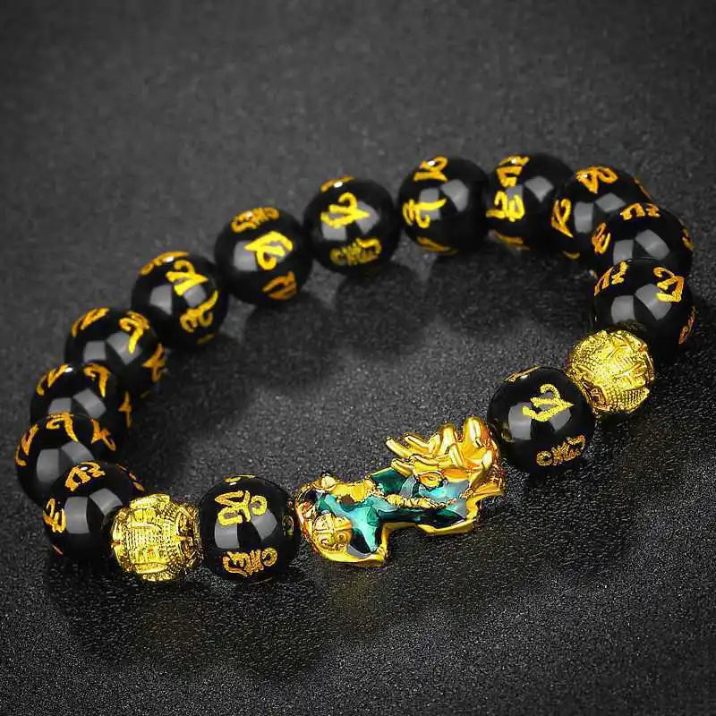 Feng Shui Five Elements Pixiu Wealth Bracelet