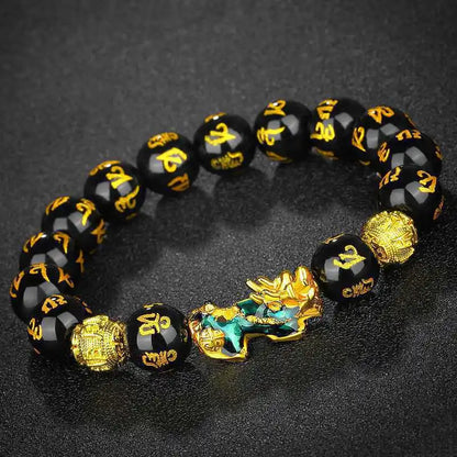 Feng Shui Five Elements Pixiu Wealth Bracelet